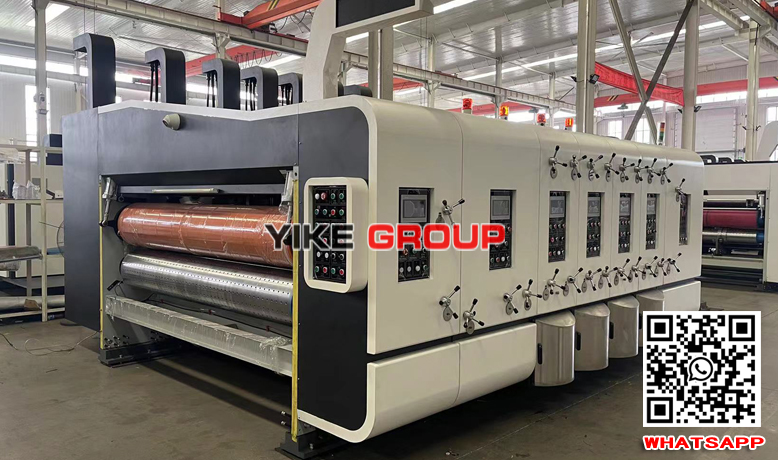 YK-1224H high speed flexo 4 color printer slotter machine