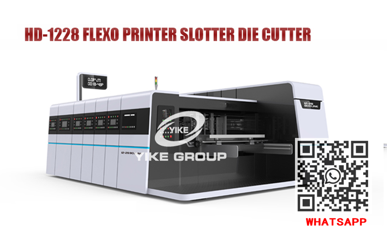 2019 New Type High Defination Flexo Printer Sloter Die Cutter Machine 