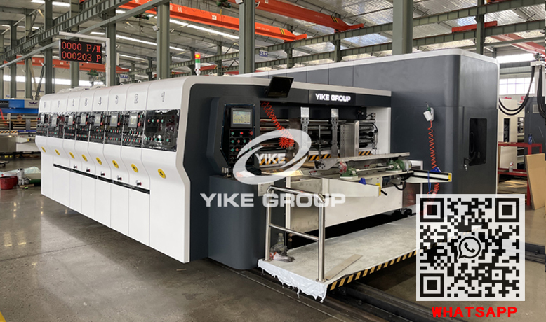 Flexo Printer Slotter Machine, Casemaker, Corrugated Cardboard ...